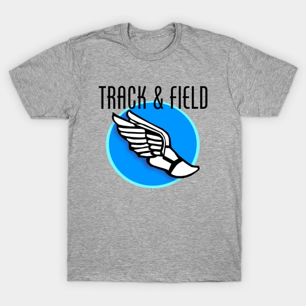 Track & Field T-Shirt by SPINADELIC